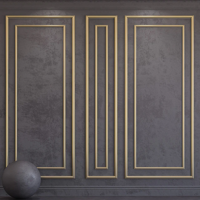 Decorative plaster with molding 63 — Download