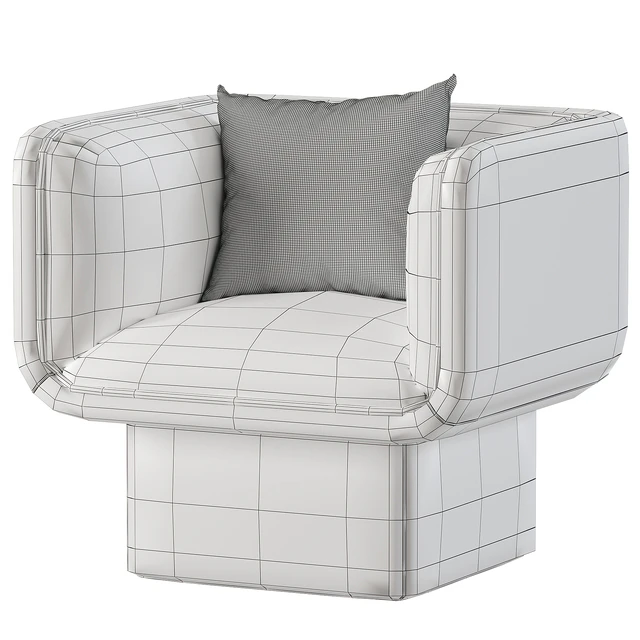Missana BLOCK ARMCHAIR — Descargar
