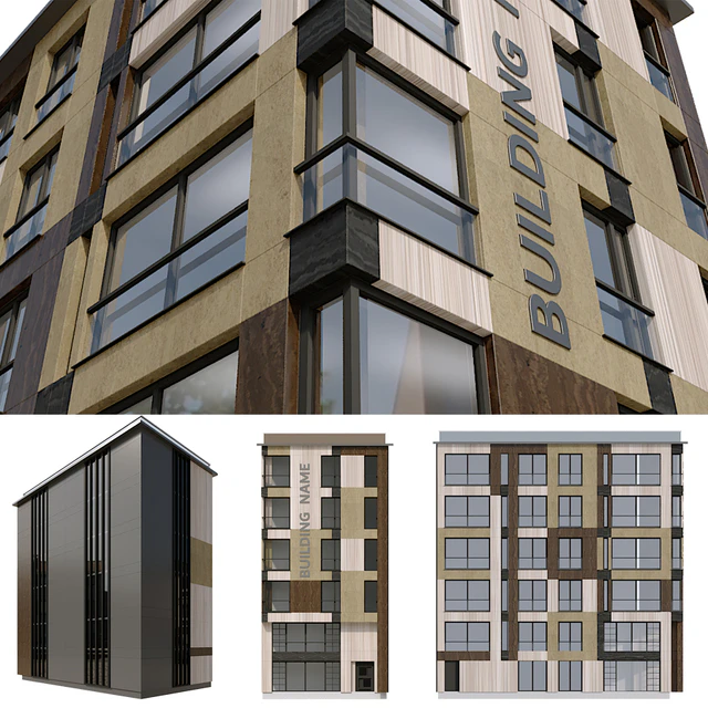Modern Residential Building 22 — Скачать