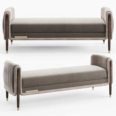 Theodore Alexander Grace end of bed Bench — Ver 1