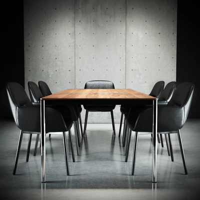 Minotti Flavin chair & Jorn table — Вид 2