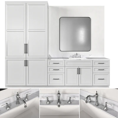 BATHROOM FURNITURE NO4 — Ver 4