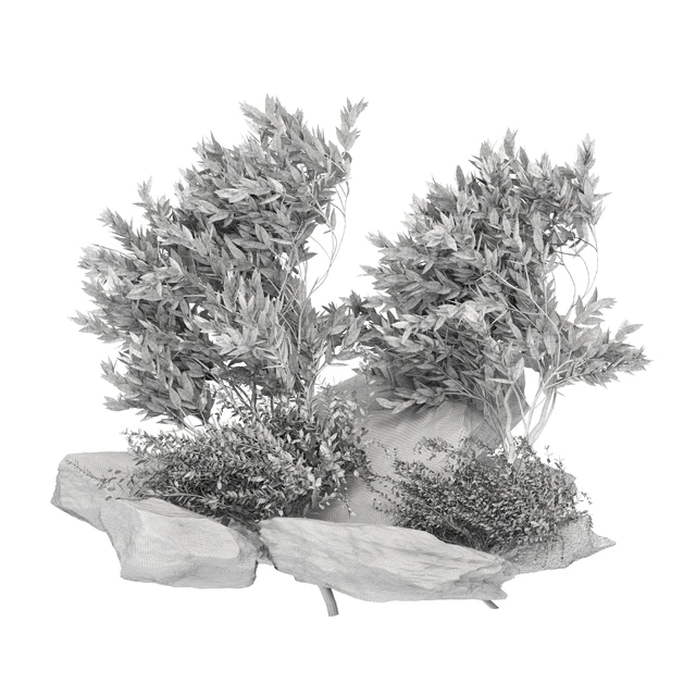 Stone + Bush Pack 7 — Descargar