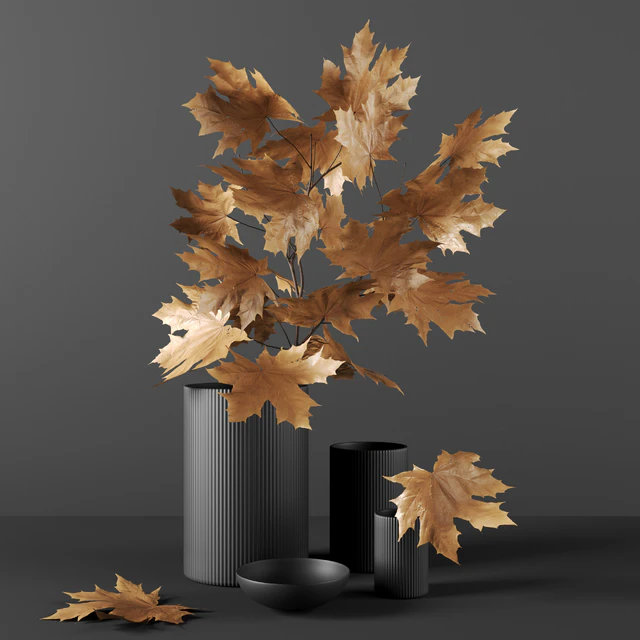 Decor set 9 with Maple Branch — Descargar
