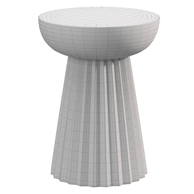 PLISSE WOOD SIDE TABLE by Vicaldesign — Вид 2