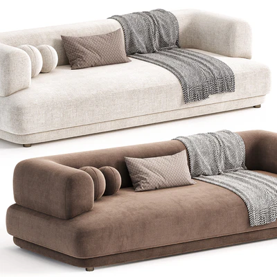 Zanotta BUMPER Fabric Sofa — Ver 7
