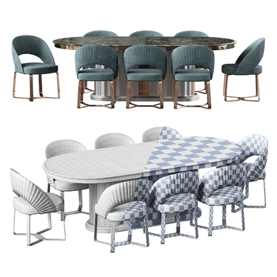 Etra dining table and chairs — Вид 2