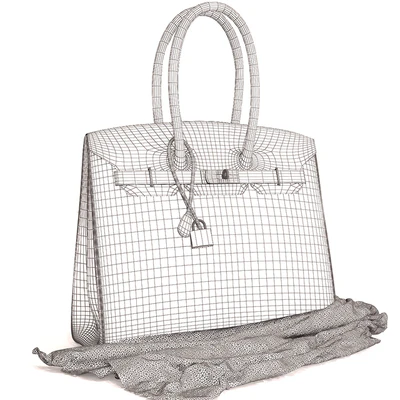 Сумка Hermes Black Crocodile Birkin Bag — Вид 3