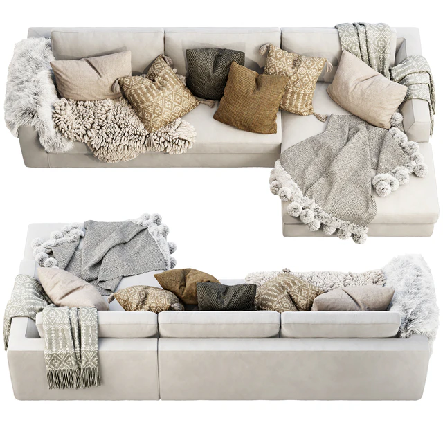EQ3 Cello Sectional Sofa — Descargar