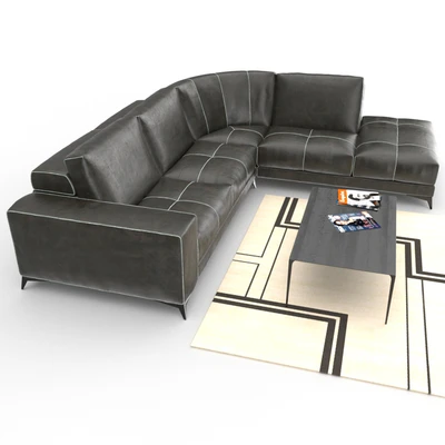 Gamma Charles Sofa — Ver 3