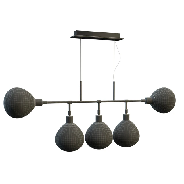 Suspended chandelier Maytoni Erich MOD221-PL-05-G — Descargar