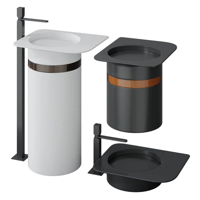 Washbasin Salini Ninfea — Ver 1