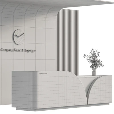 Office reception desk — Ver 5