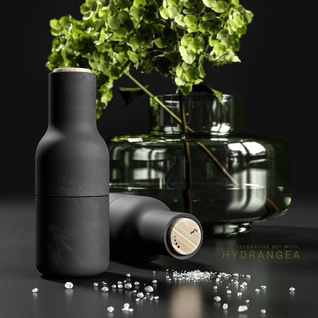 Decorative set with hydrangea — Скачать