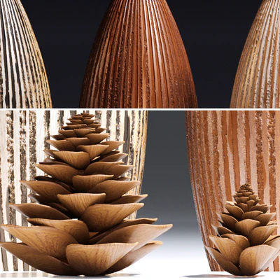decorative vase set 03 — Ver 3