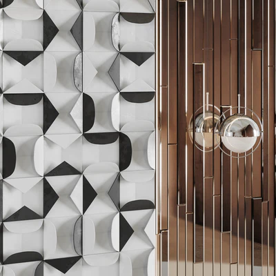 Wall panel mid century — Вид 6