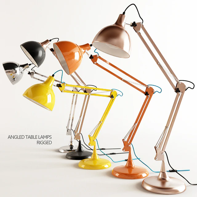 ANGLED TABLE LAMPS — Descargar