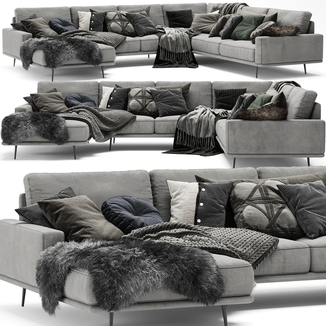 Scandinavian Set - BoConcept Carlton Sofa — Descargar