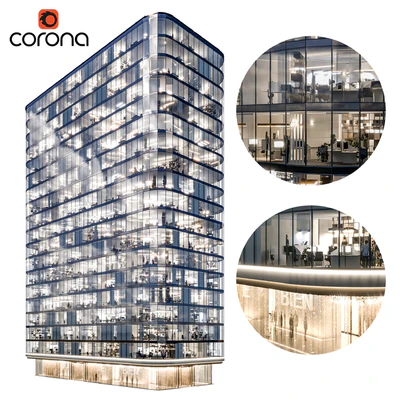Modern office building 01 — Ver 1