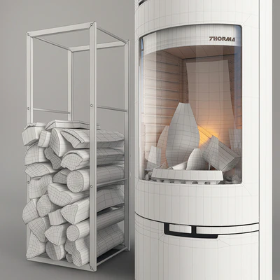 Thorma Andorra Fireplace — Ver 5