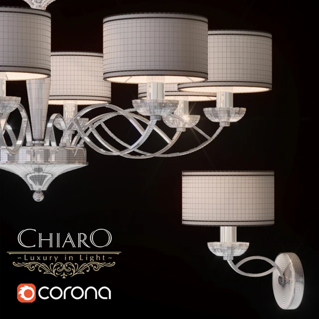 Chandelier, sconce Chiaro Palermo — Descargar
