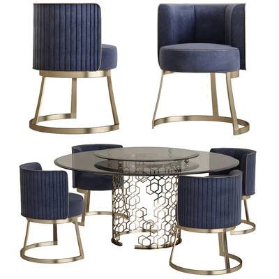 Longhi Manfred table Round crystal table — Скачать