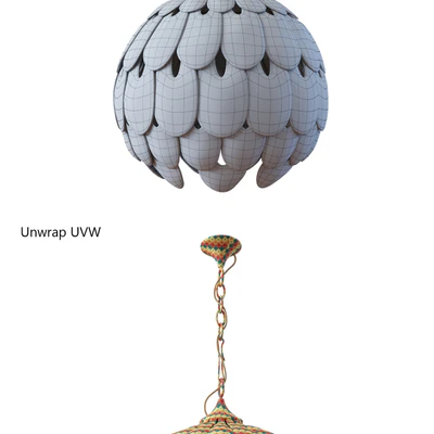 Chandelier ARMADILLO (Porta Romana) — Ver 3