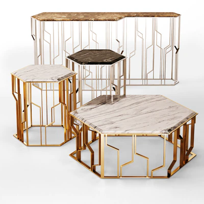 Longhi ginza table — Ver 1