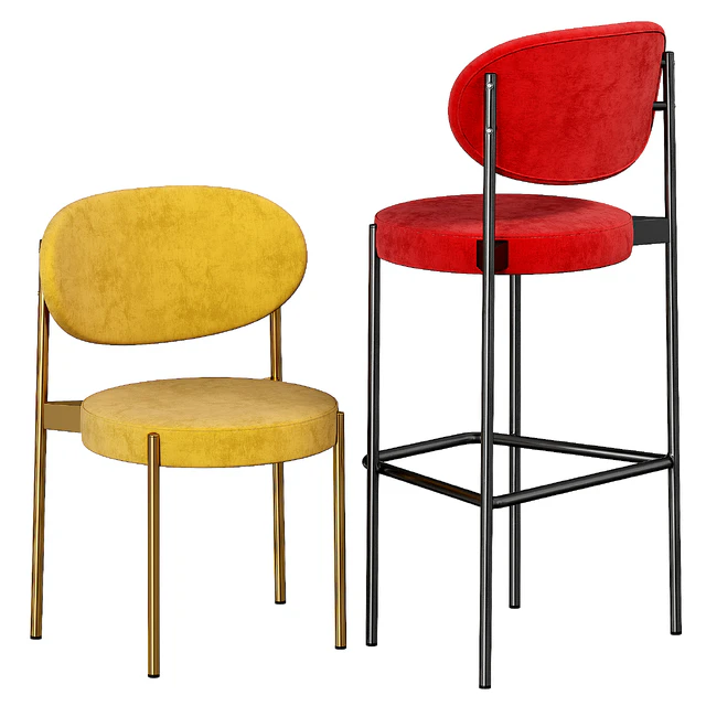 Bar Stool Verpan Series 430 — Скачать