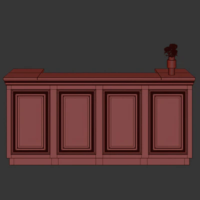 Классическая стойка администратора — Вид 5