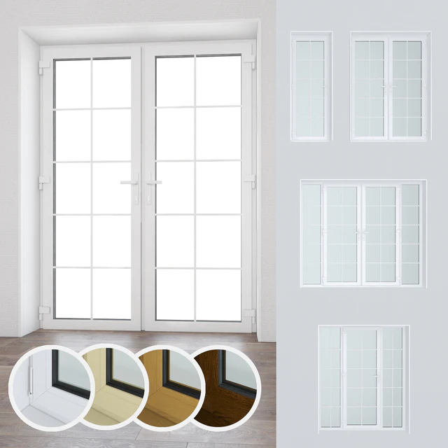 Set of plastic windows and doors 15 — Descargar