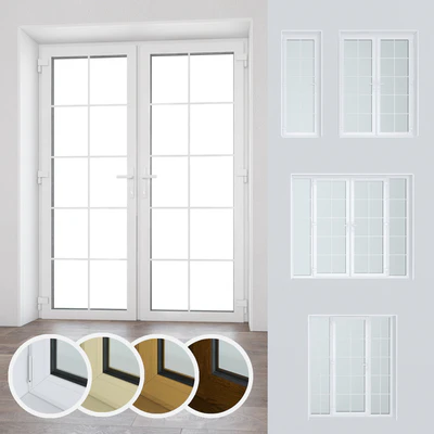 Set of plastic windows and doors 15 — Ver 1