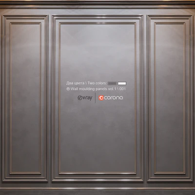 Wall molding panels vol. 1 \ 001 — download