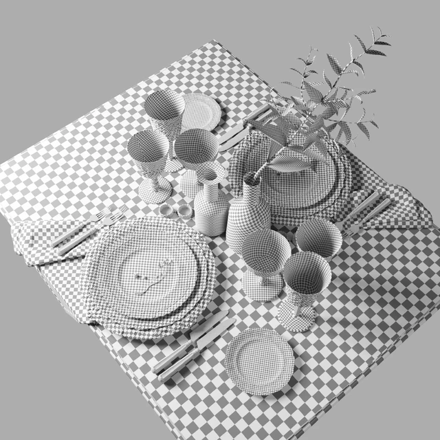 Table setting 002 — Descargar