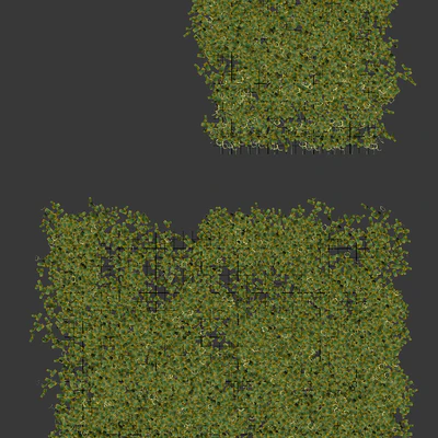 Wall of flowers on the grid — Ver 3