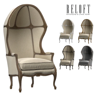 ARMCHAIR WITH VERSAILLES DOME — Ver 1