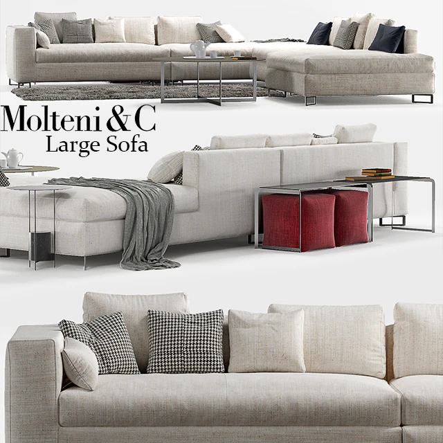 Molteni&c Large Sofa — Скачать
