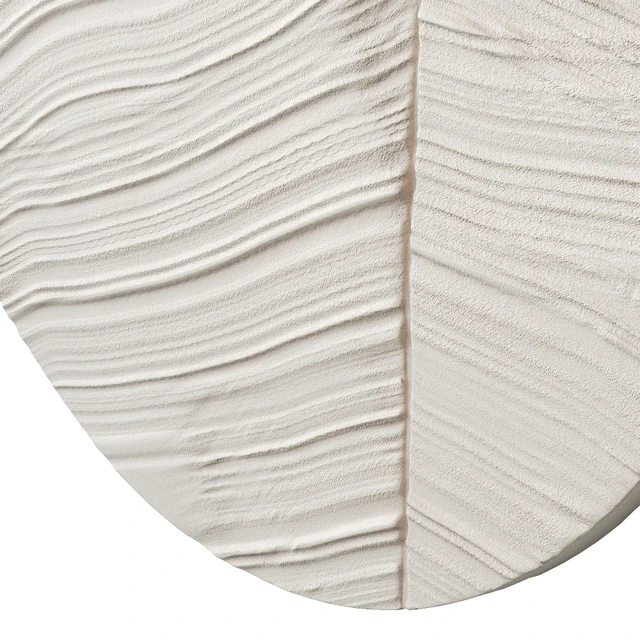 Round abstract plaster painting — Descargar