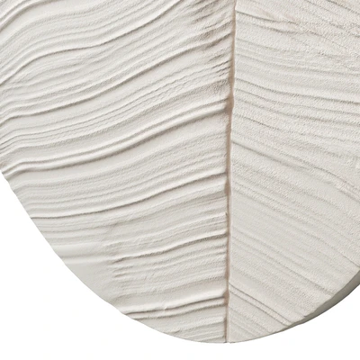 Round abstract plaster painting — Ver 7