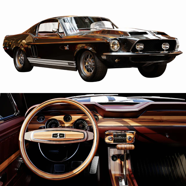 Ford Mustang Shelby GT500KR — Скачать