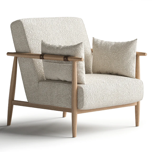 Sirolo oak armchair — Descargar