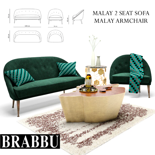 Furniture set Brabbu — Descargar