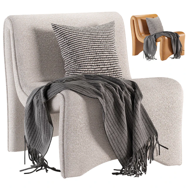 Bridgette Cardiff Taupe Chair — Скачать
