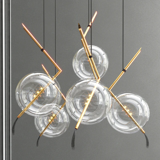 Collection glass bole pendants — Скачать