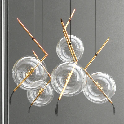 Collection glass bole pendants — Вид 5