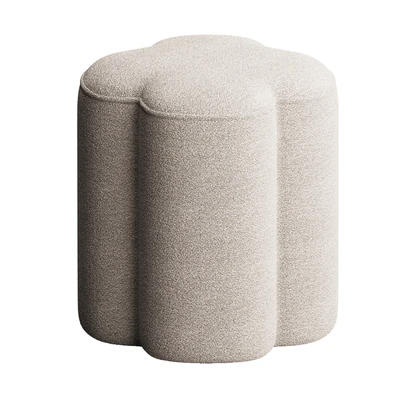 Quatrefoil ottoman — Ver 1