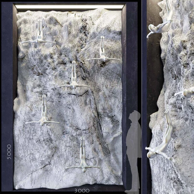 ROCK & Sculpture   Decorative wall 1 — Вид 1