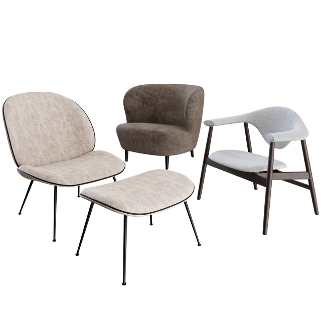 Gubi Lounge Chairs — Descargar