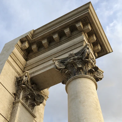Composite Order Palladio Column — Ver 4