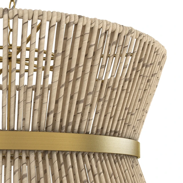 Visual Comfort Studio Thurlo Brass Three Light Pendant — Descargar